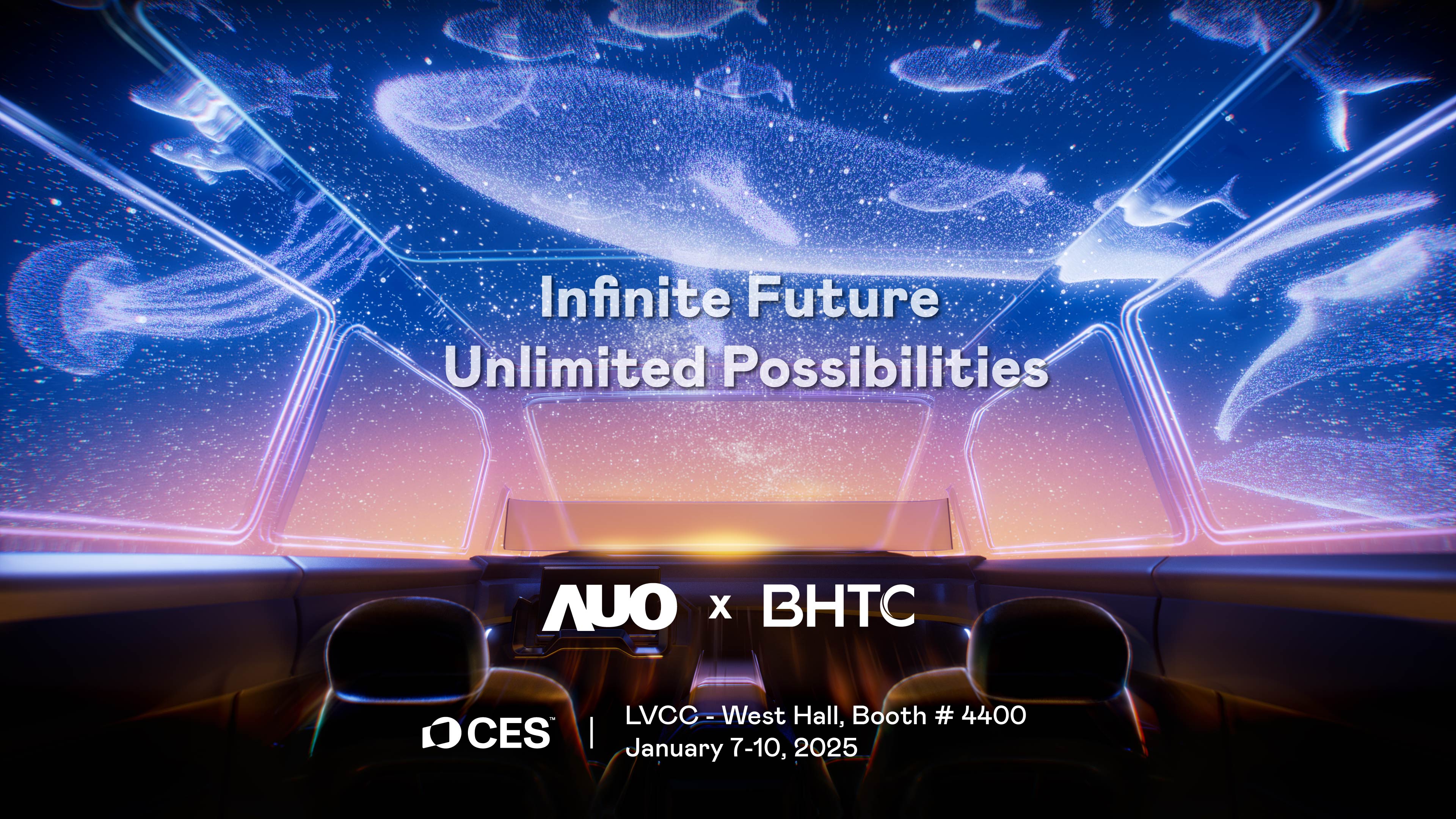 沐鸣2平台以Infinite Future, Unlimited Possibilies为主题，联合BHTC于CES 2025扩大规模展出